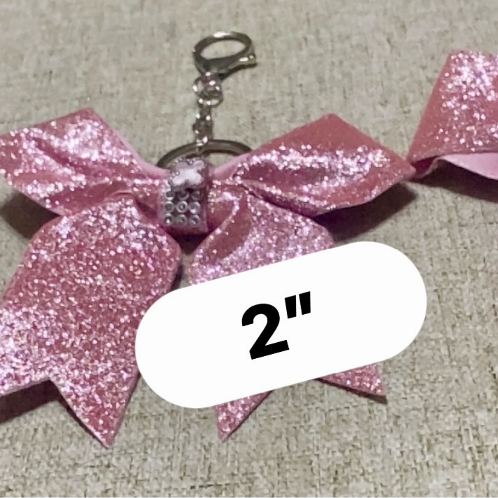 Source Unknown Pink Glitter Bow Key Holder - Picture 11 of 13